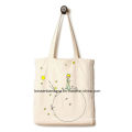 OEM Produce Customized Logo Printed Duty Natural Canvas Tote Beach Shopper Bag